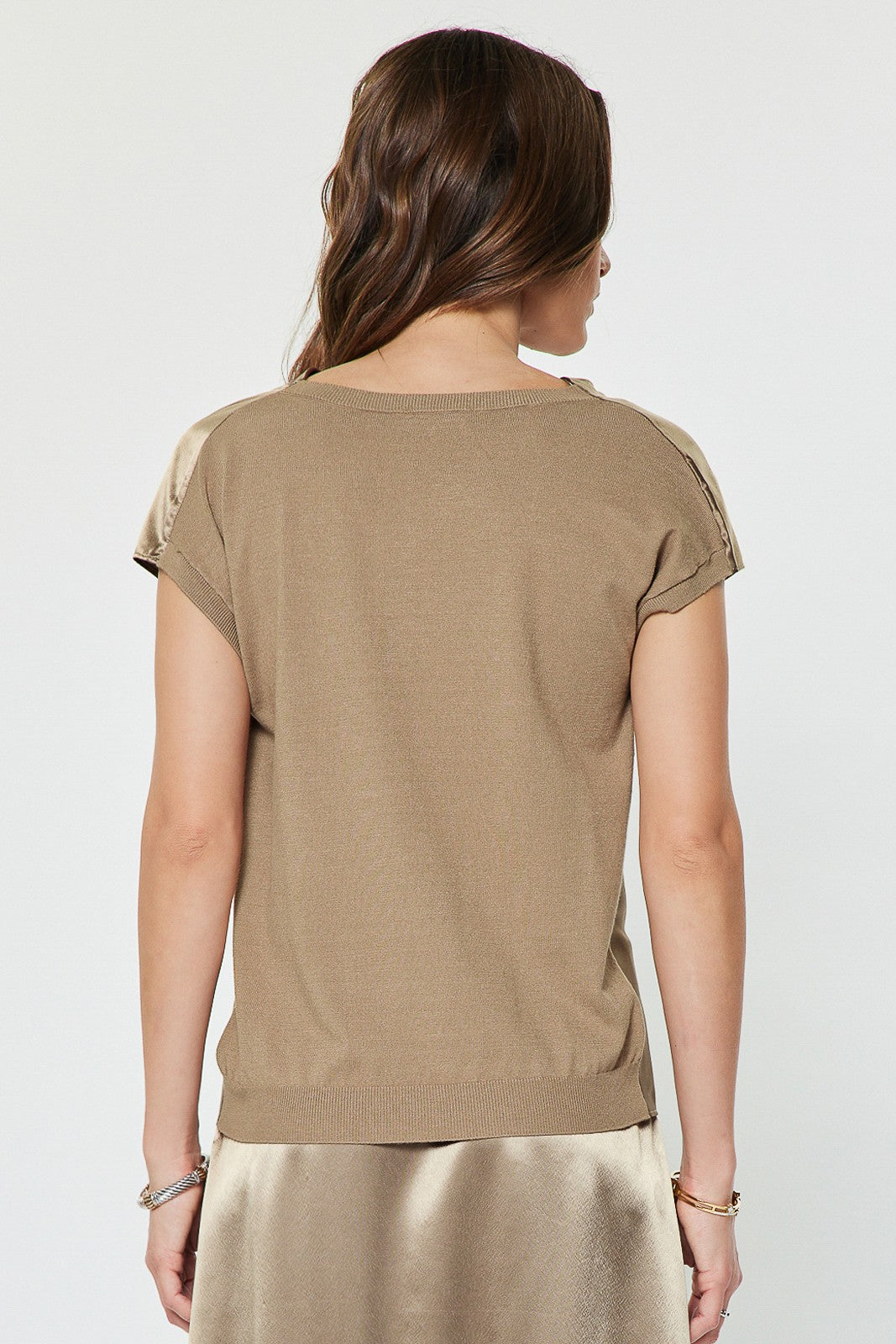 The Marleigh Metallic Top