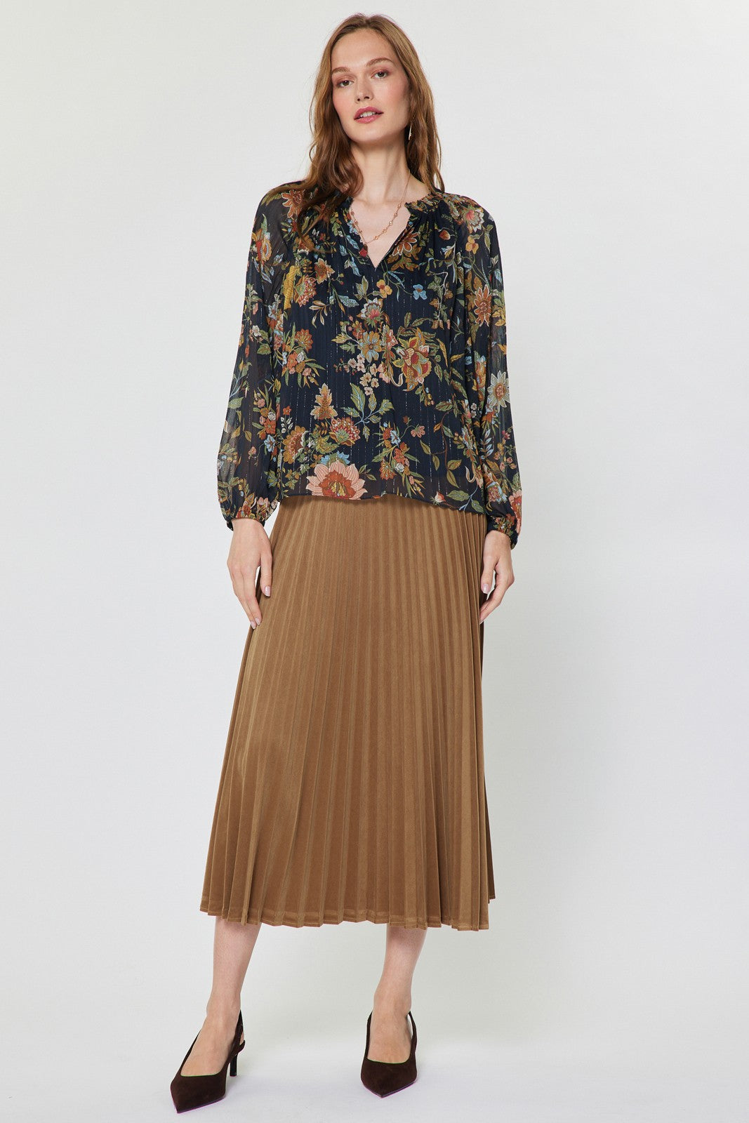 The Shirley Suede Skirt