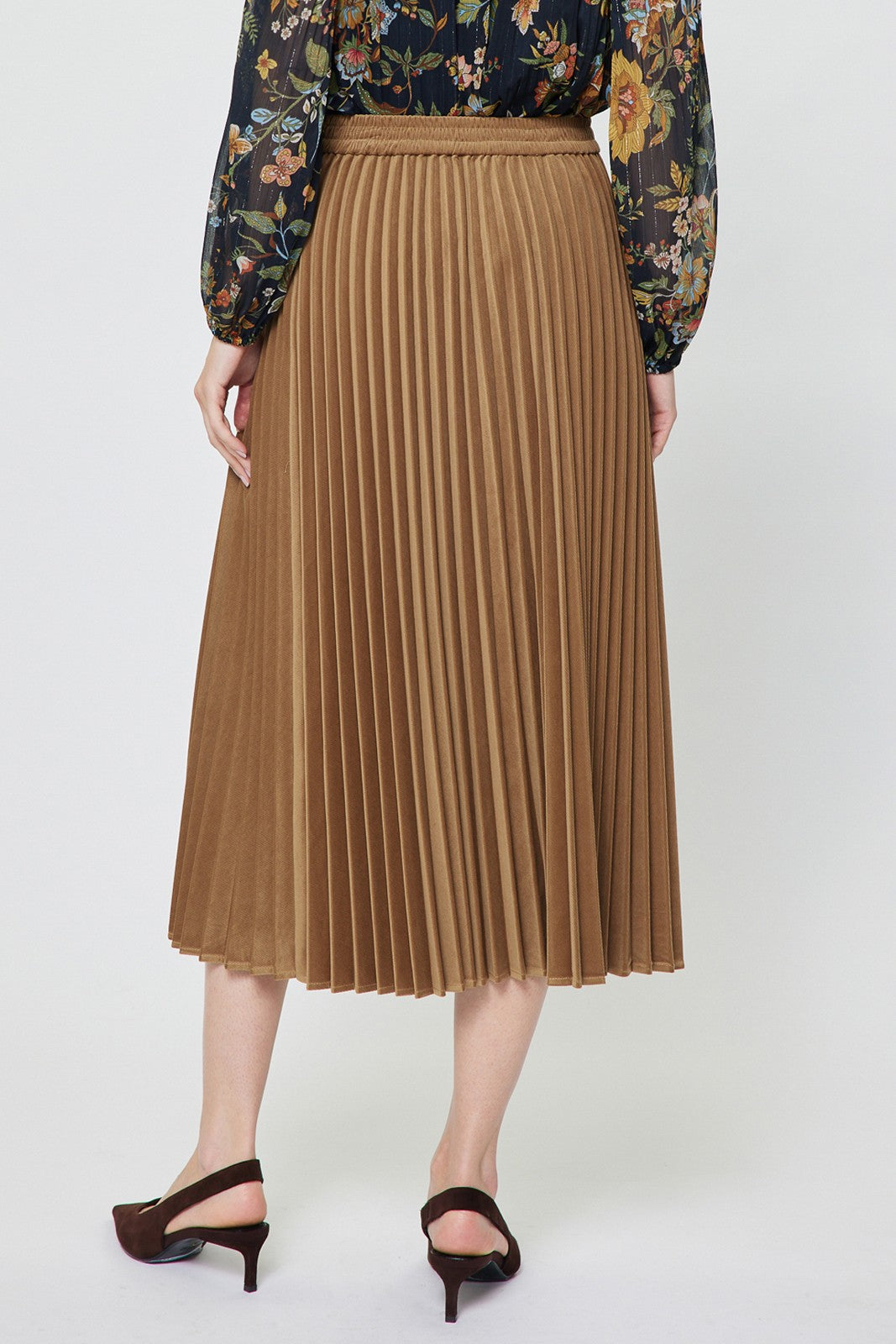 The Shirley Suede Skirt