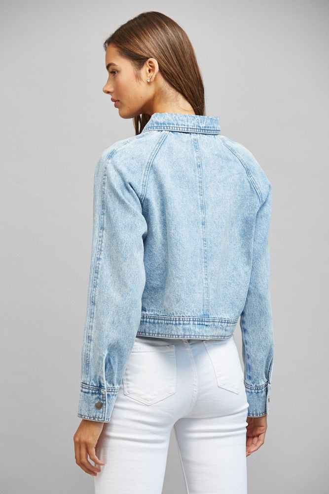 The Wynn Washed Denim Jacket