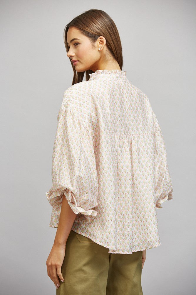 The Rayle Ruffle Blouse
