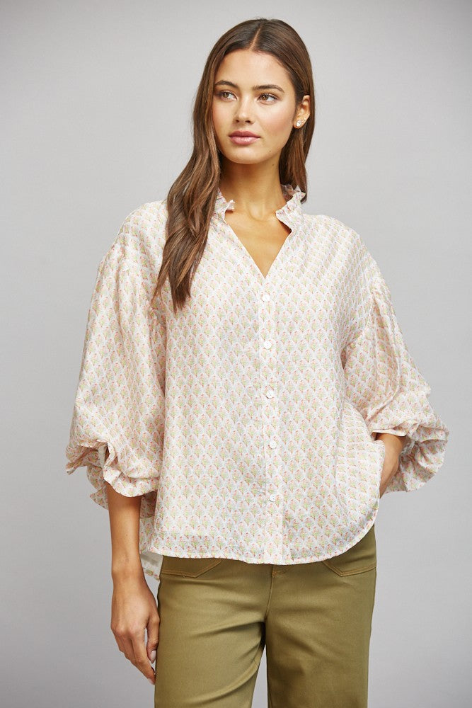 The Rayle Ruffle Blouse