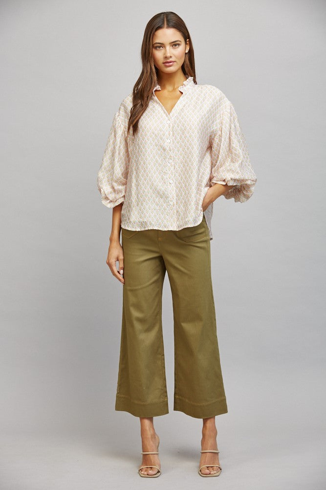 The Rayle Ruffle Blouse