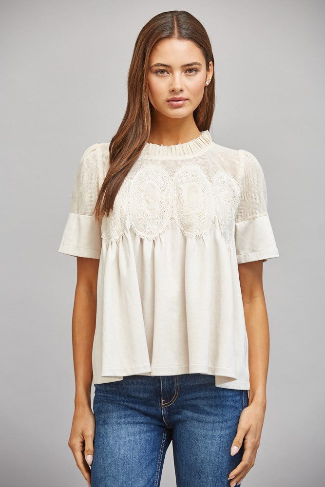 The Lara Lace Top