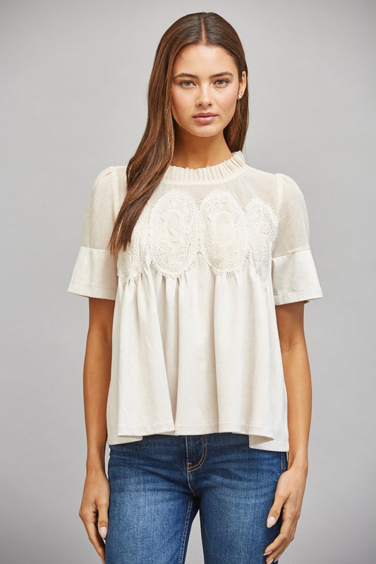 The Lara Lace Top