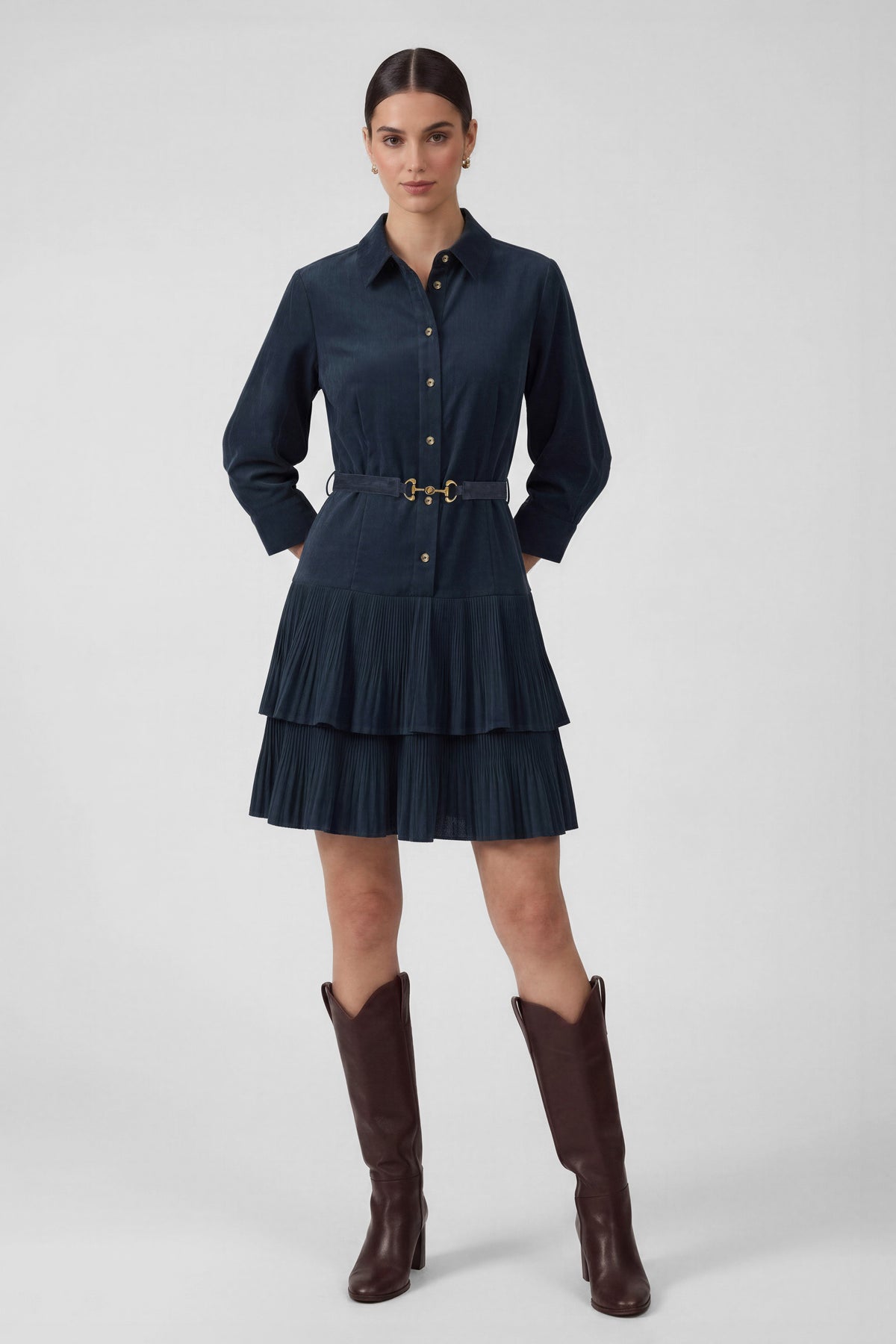 The Calla Corduroy Dress