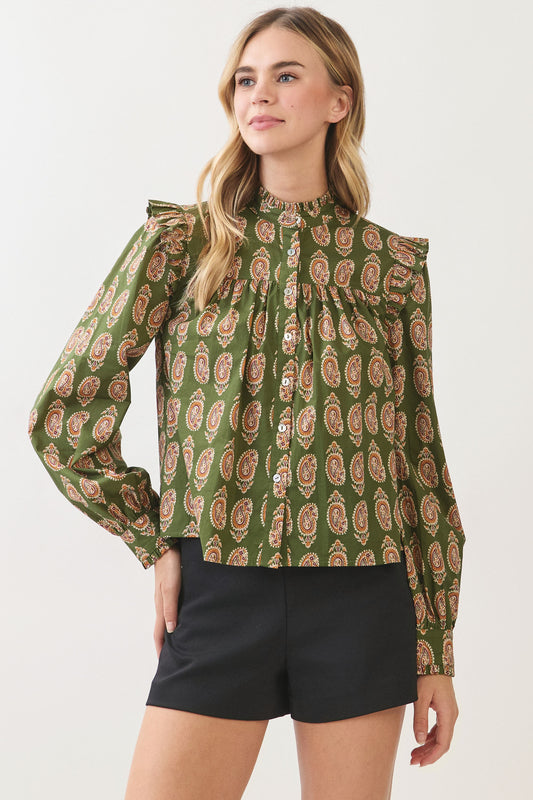 The Pretty Paisley Top