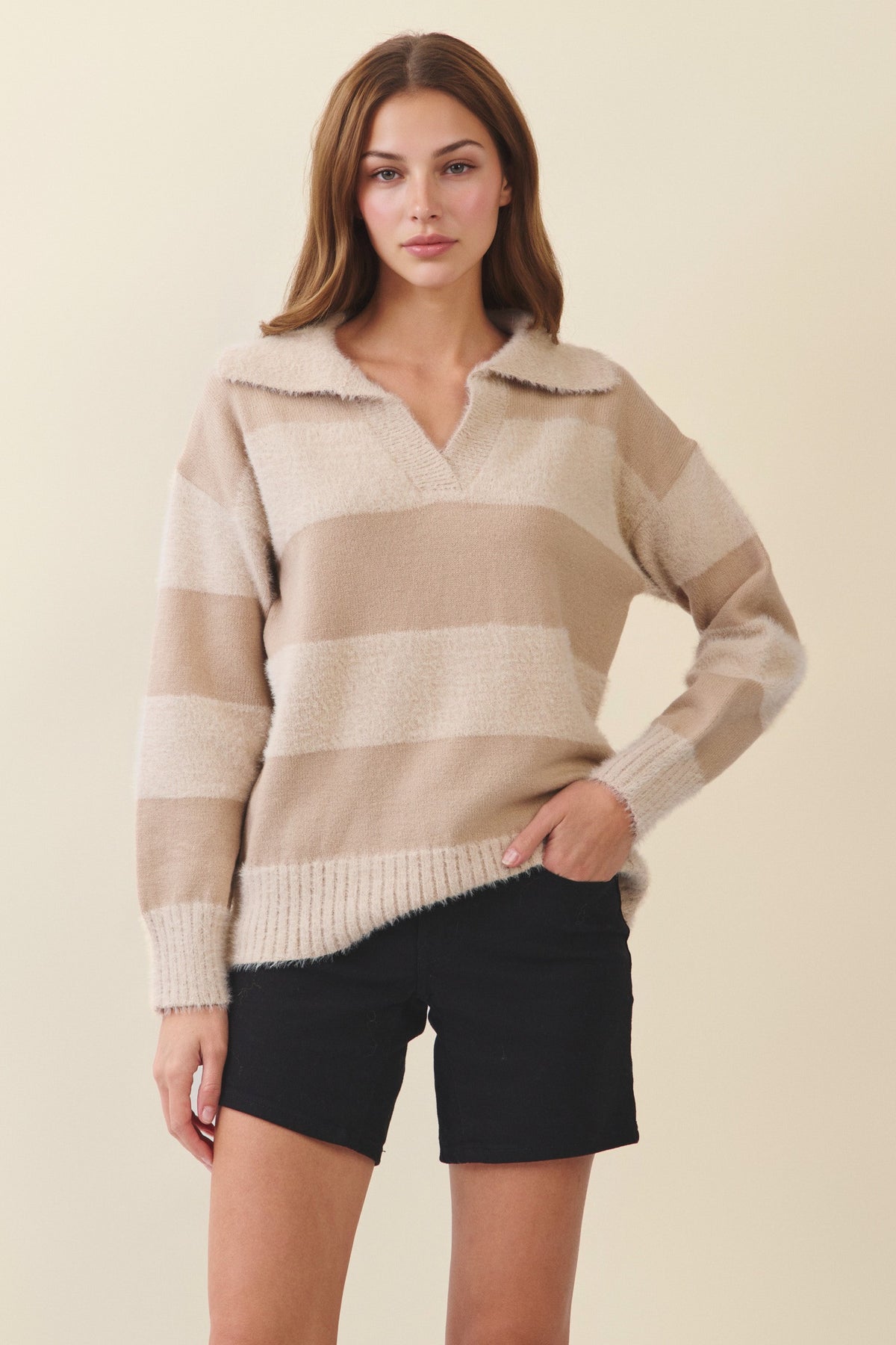 The Chrisla Collared Sweater
