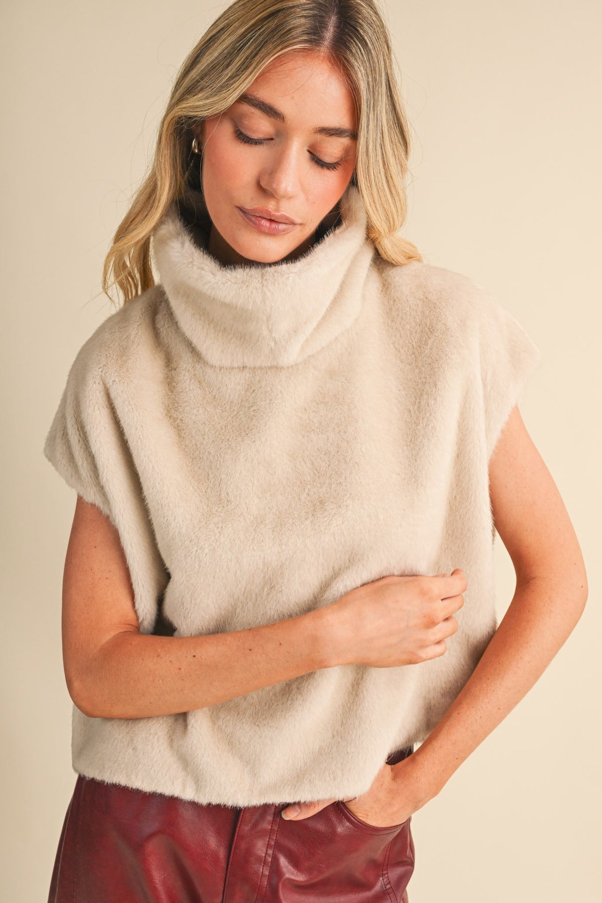 The Fenley Fur Topper