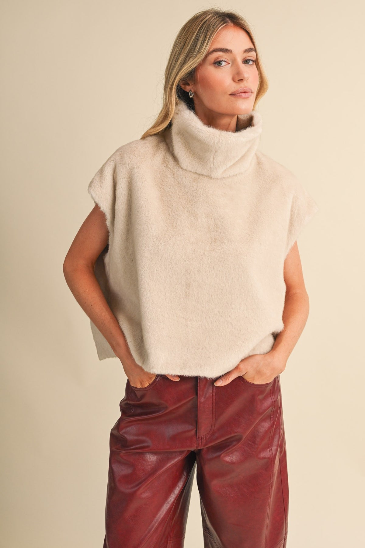 The Fenley Fur Topper