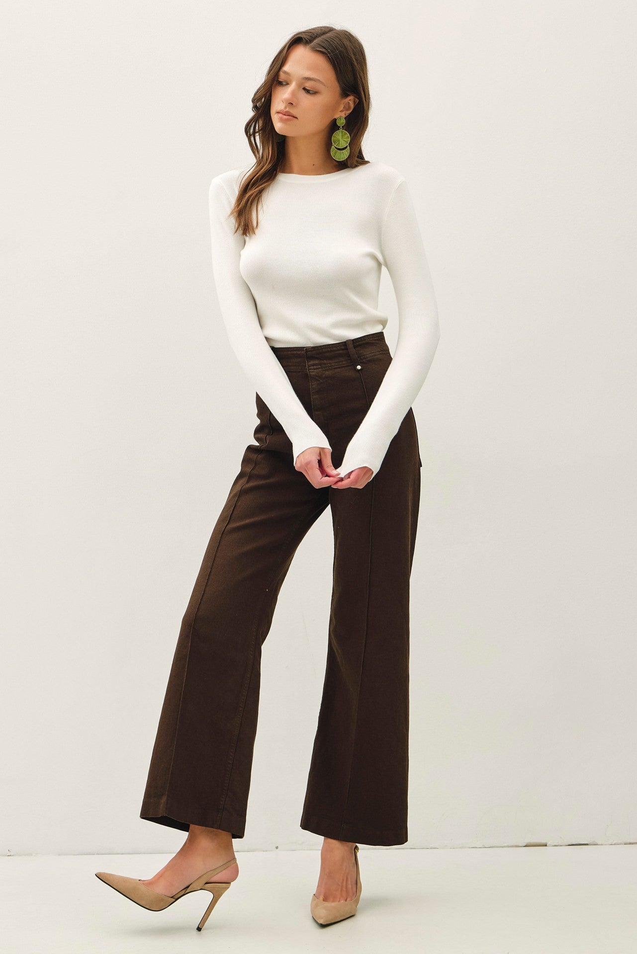 The Basic Pullover LS Top