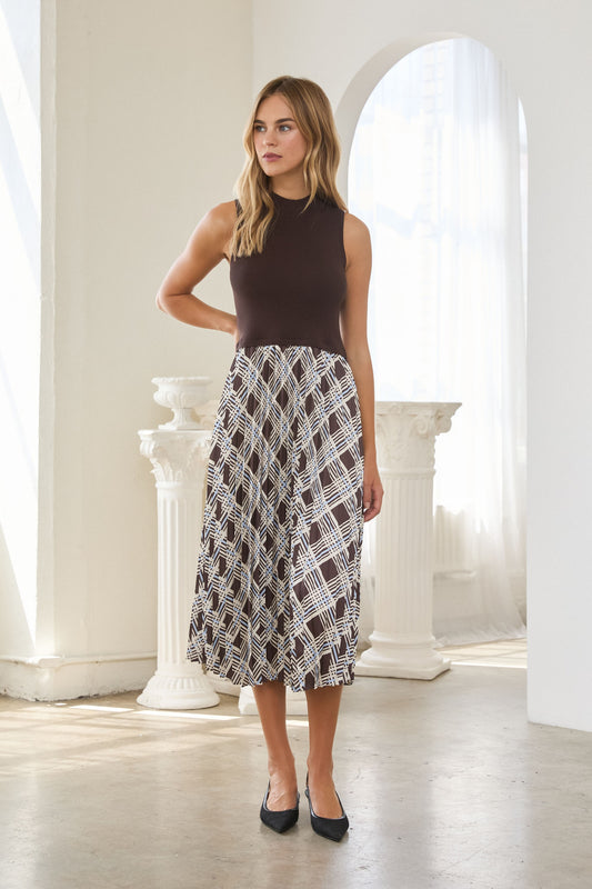 The Prisclee Plaid Dress