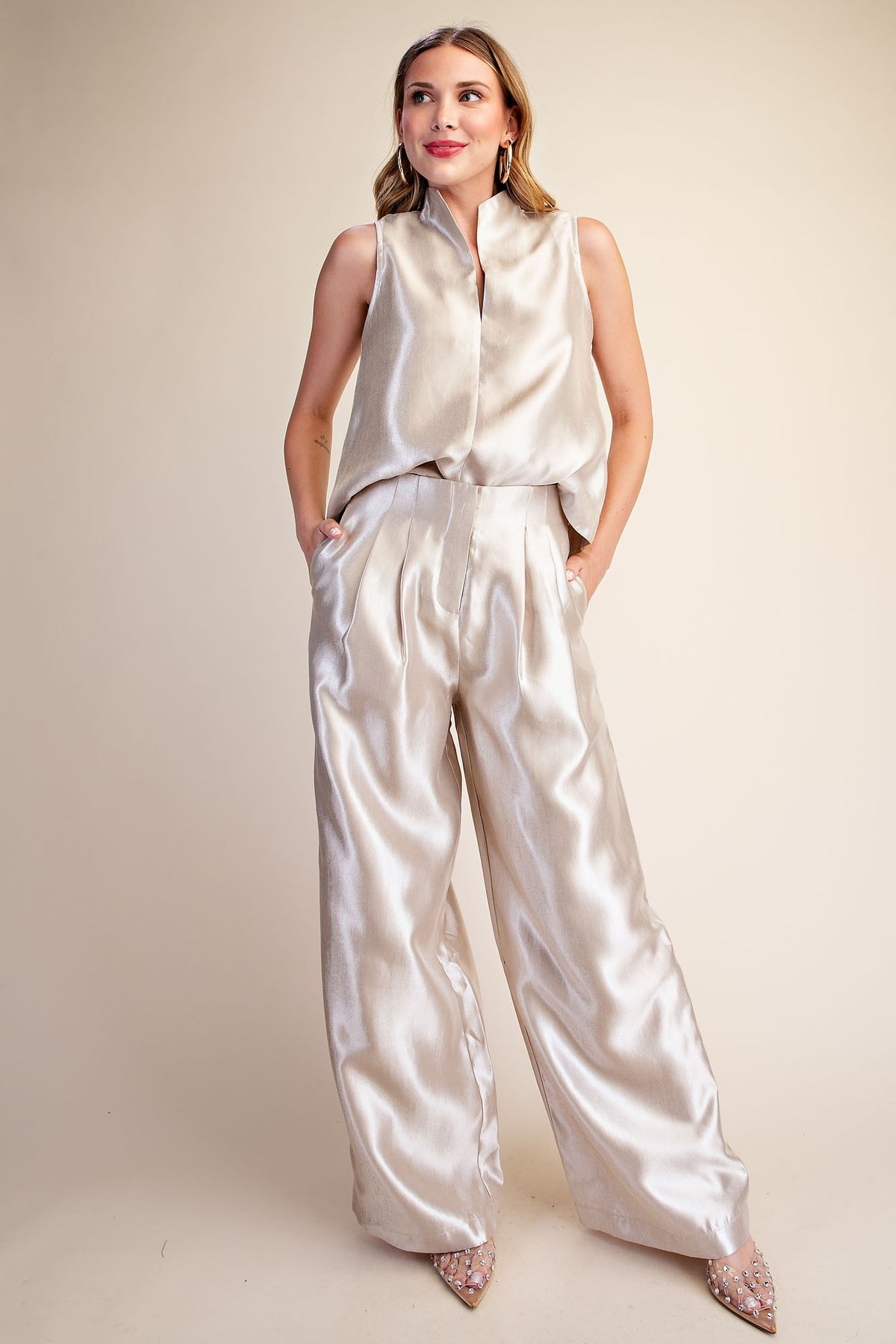 The Payla Pleat Pant