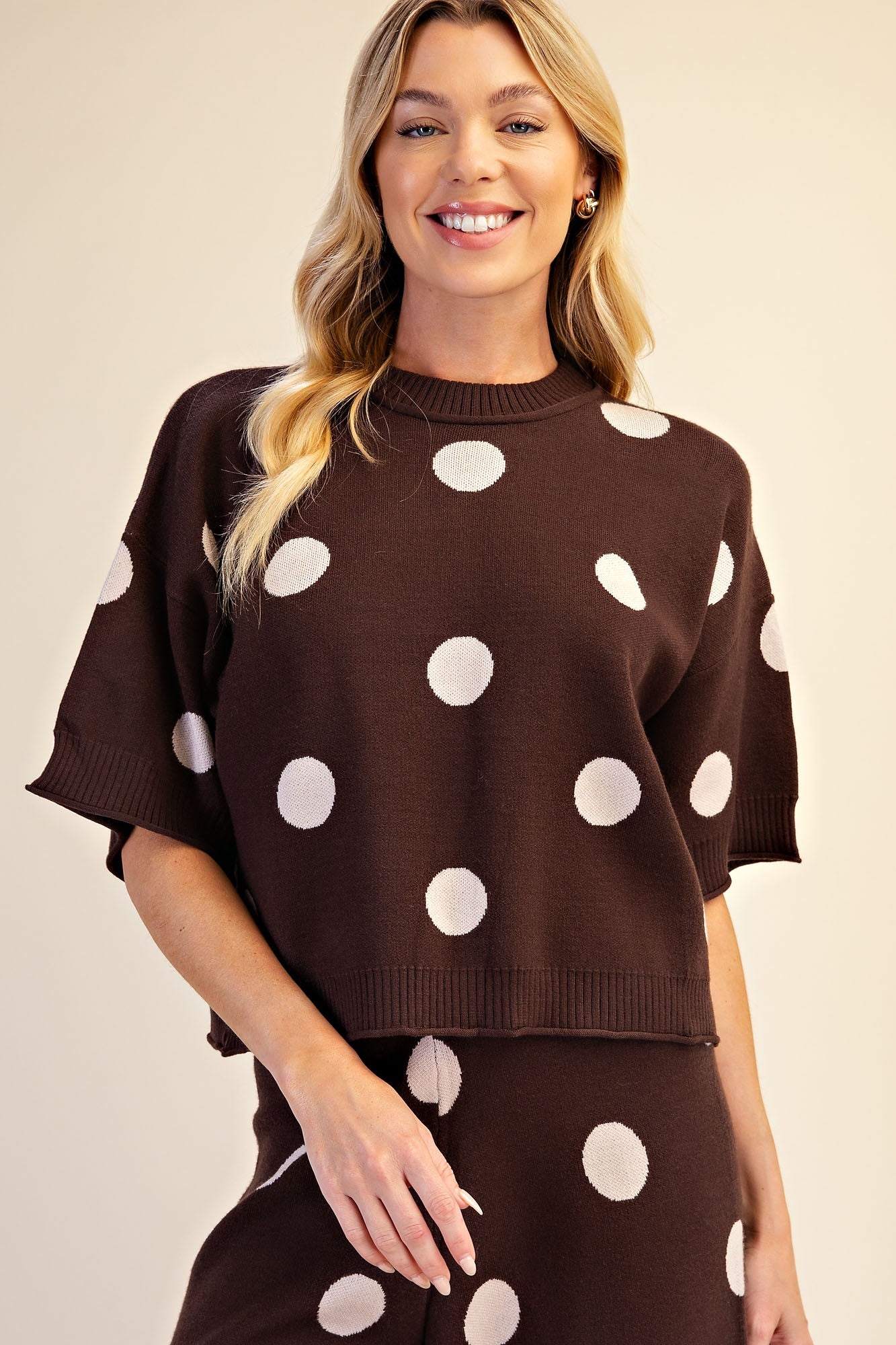 The Dennie Dot Sweater