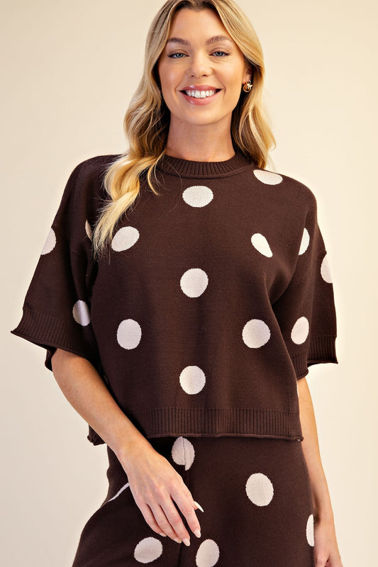 The Dennie Dot Sweater