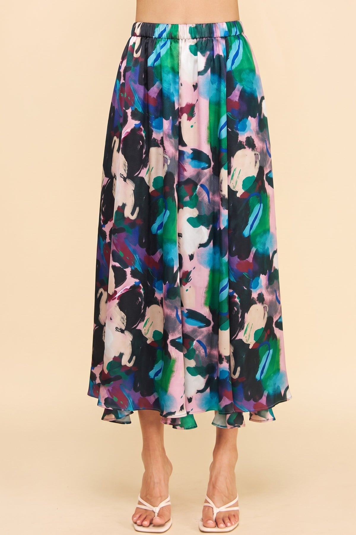 The Ala Abstract Skirt