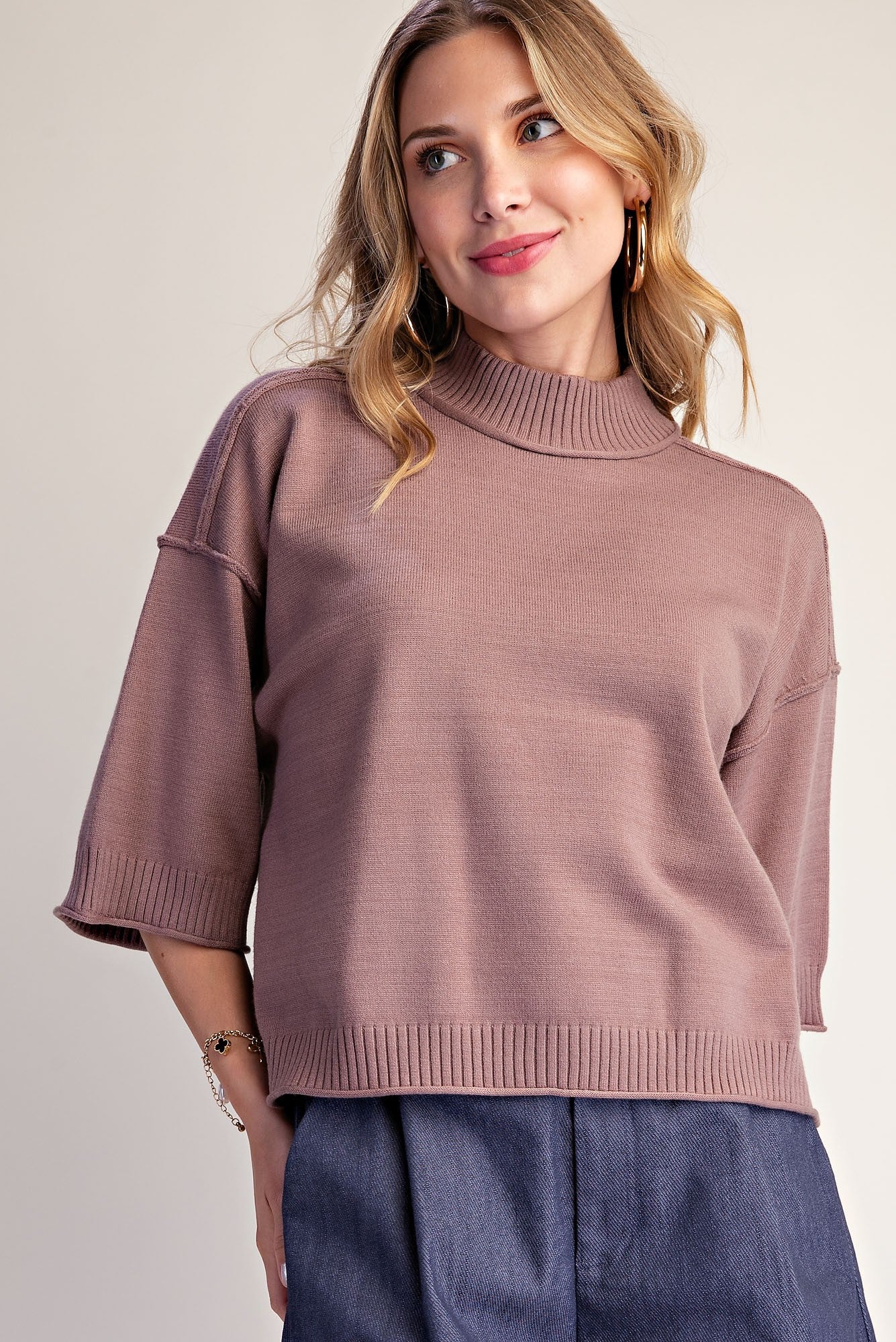 The Mooney Mock Sweater