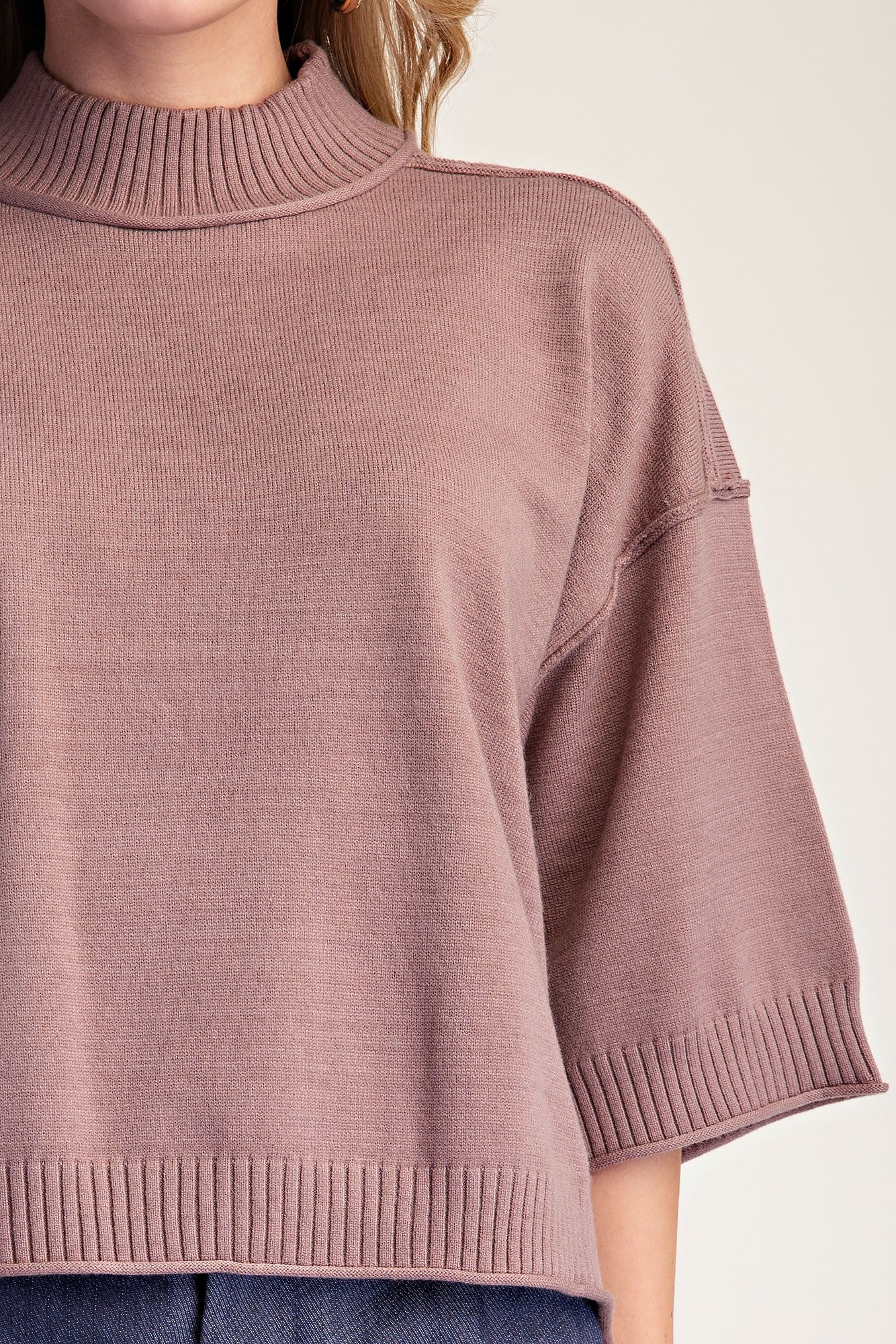 The Mooney Mock Sweater