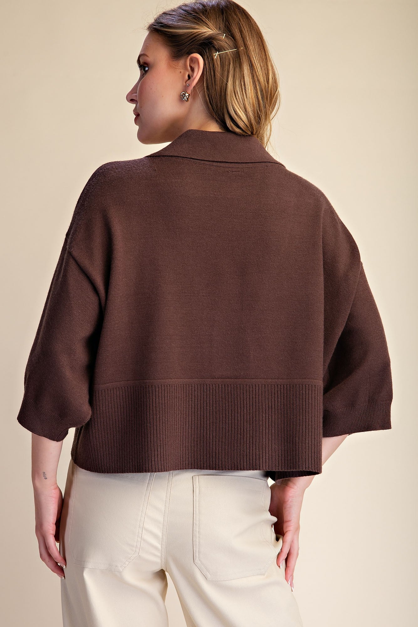 The Vimi V-Neck Sweater