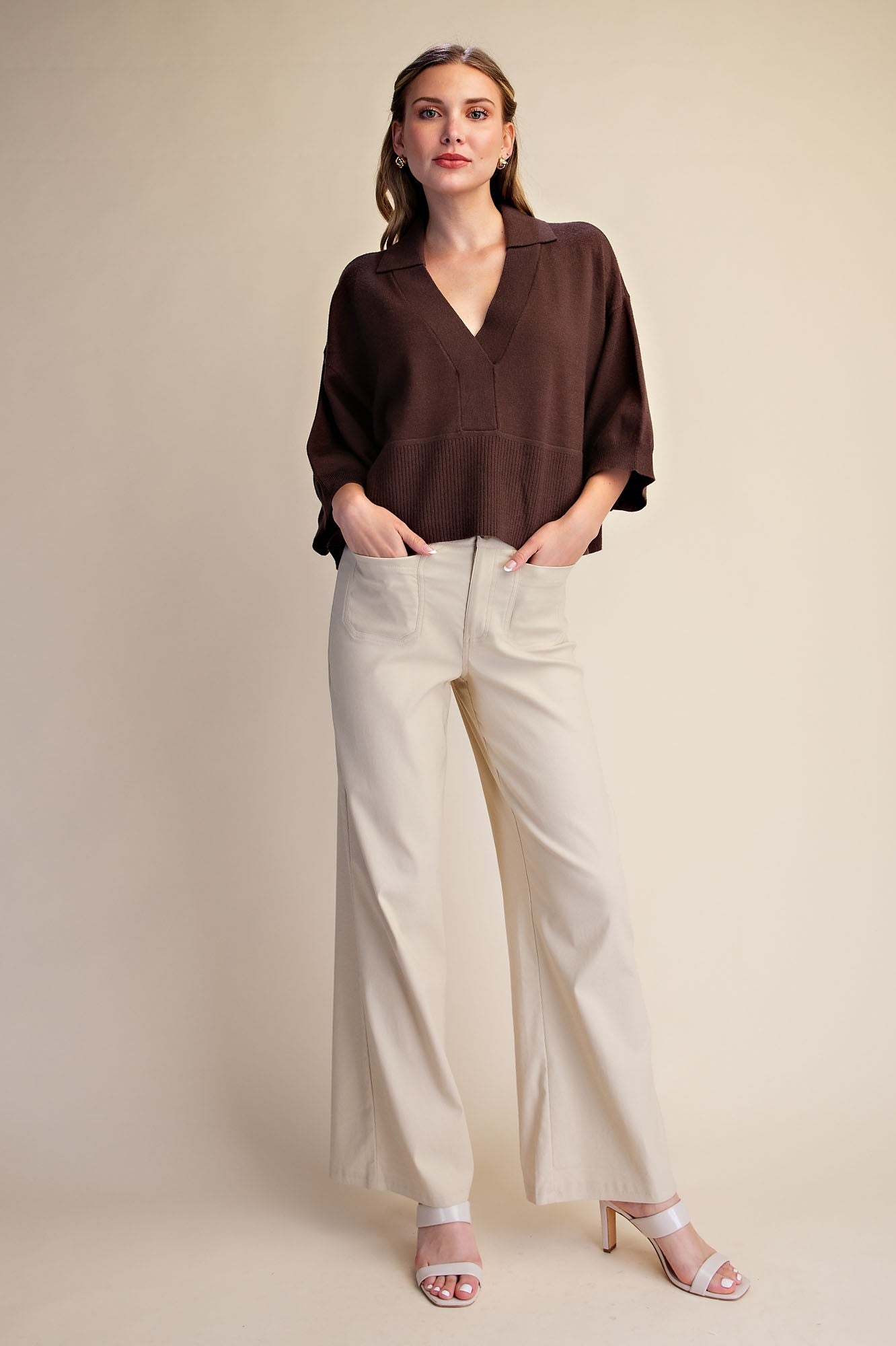 The Vimi V-Neck Sweater