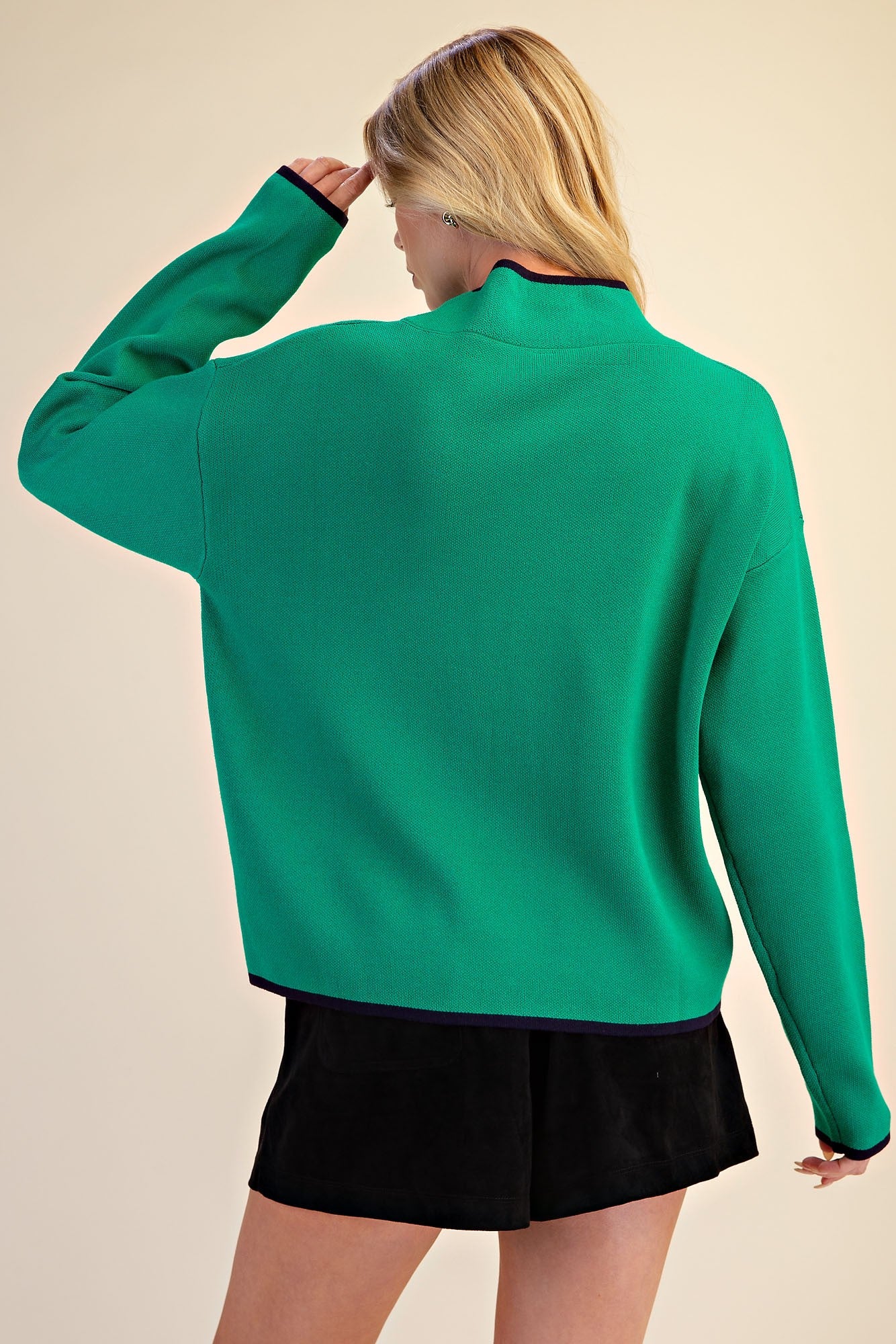 The Marlo Mock Sweater