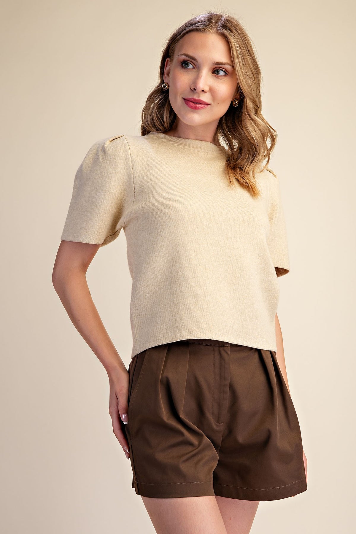 The Pamela Puff Sweater