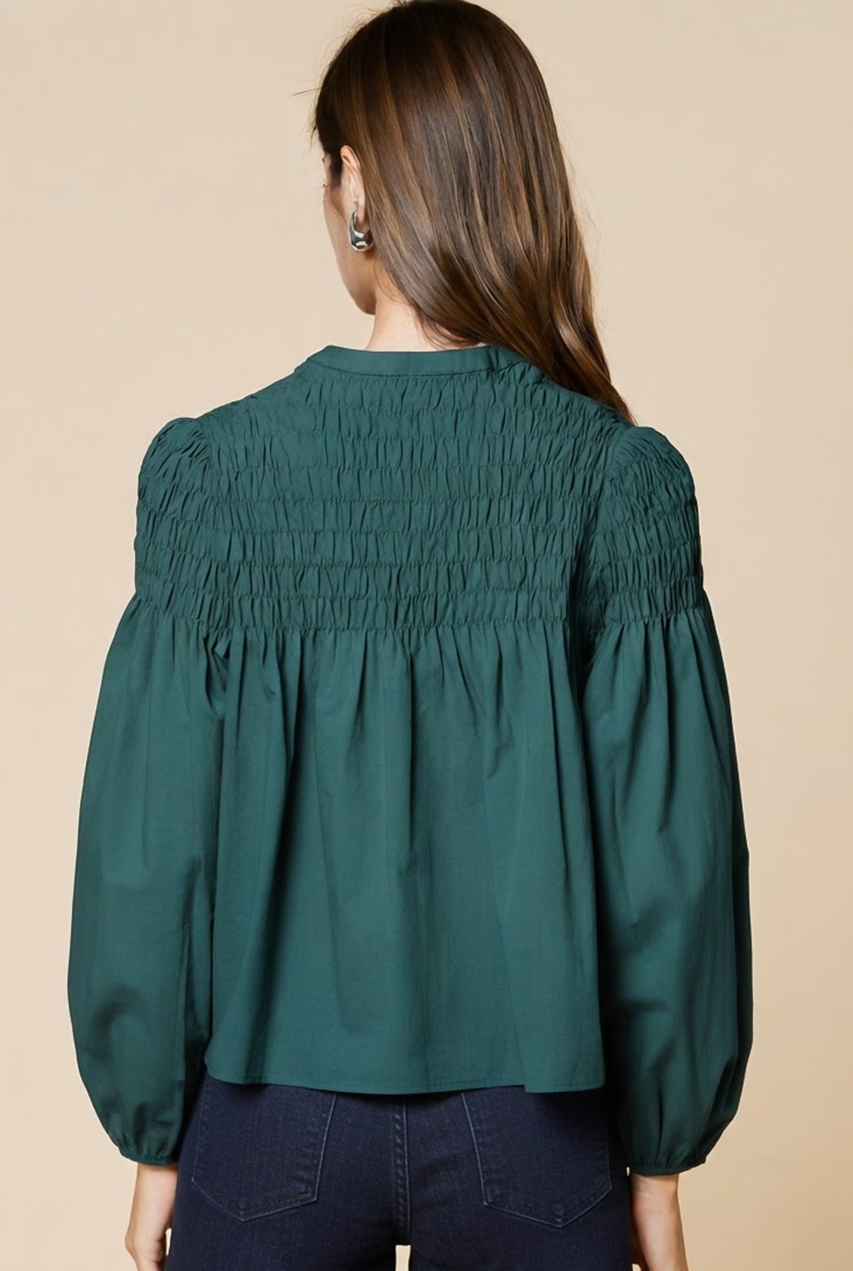 The Shirla Smocked Top