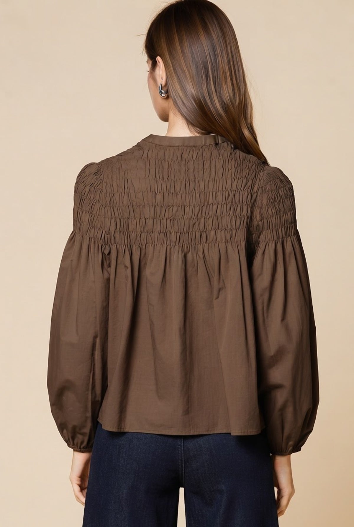 The Shirla Smocked Top