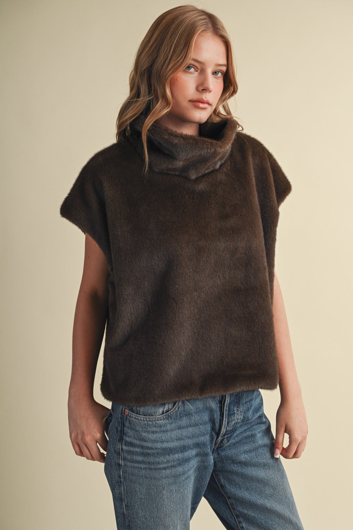 The Fenley Fur Topper