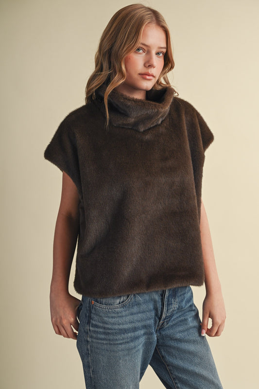 The Fenley Fur Topper