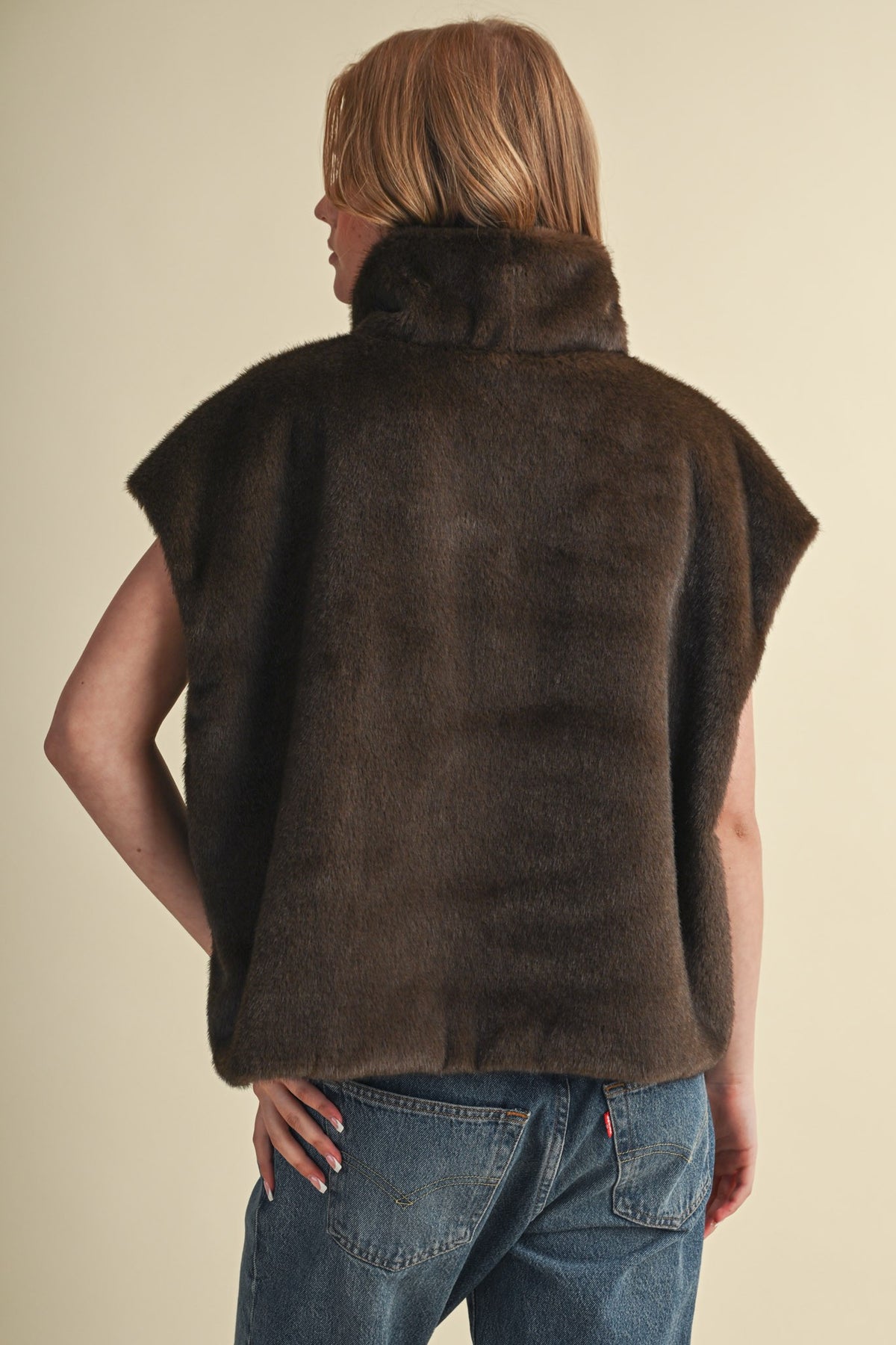 The Fenley Fur Topper