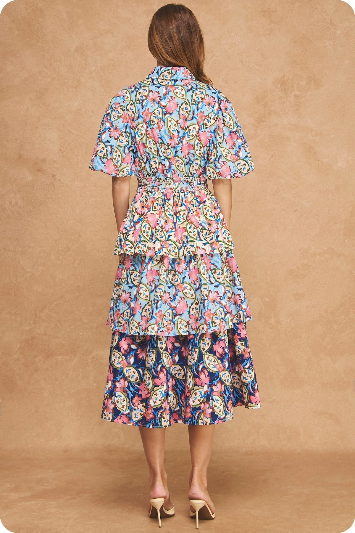 The Brynn Ruffle Midi