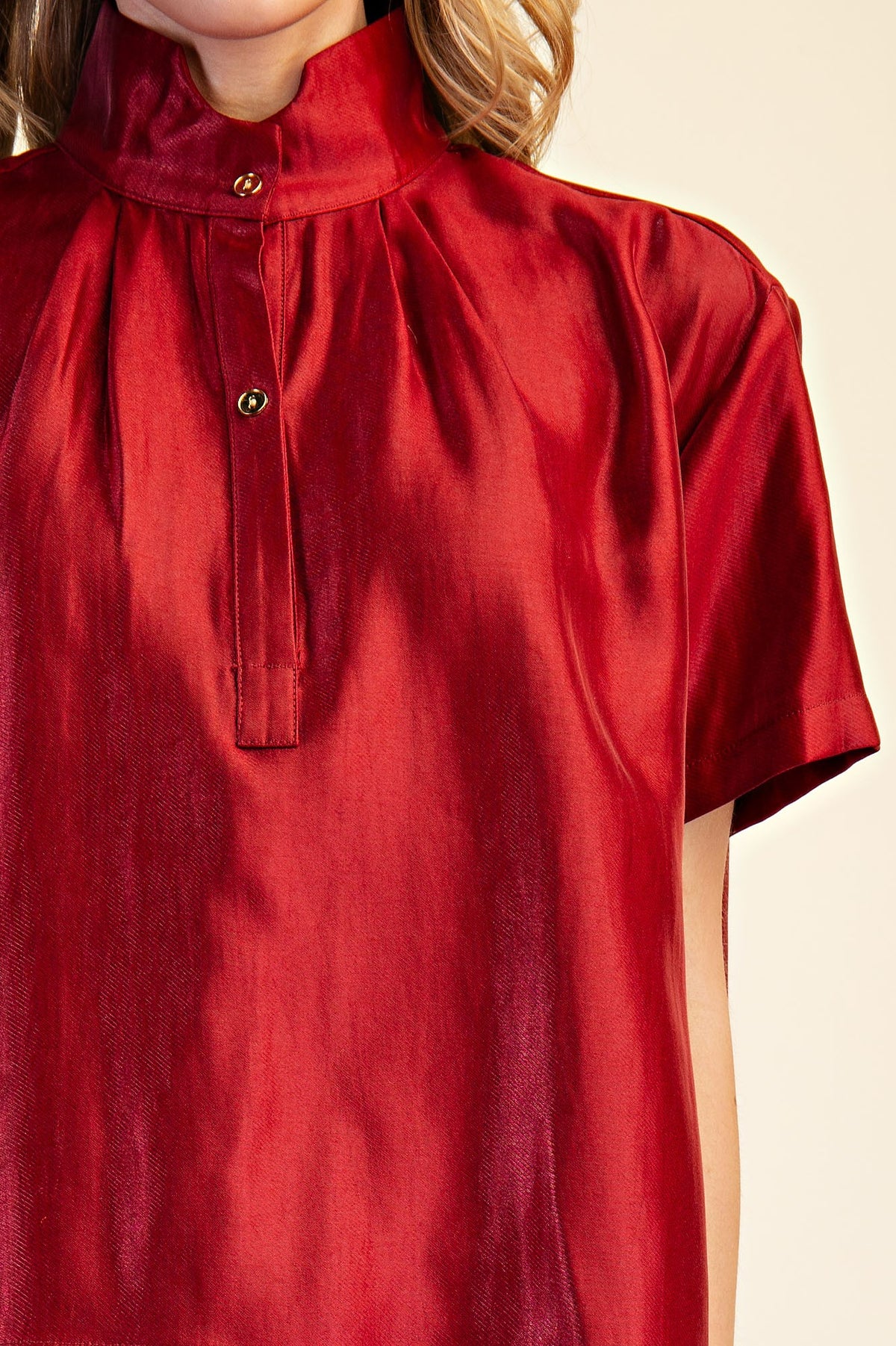The Prisley Placket Top