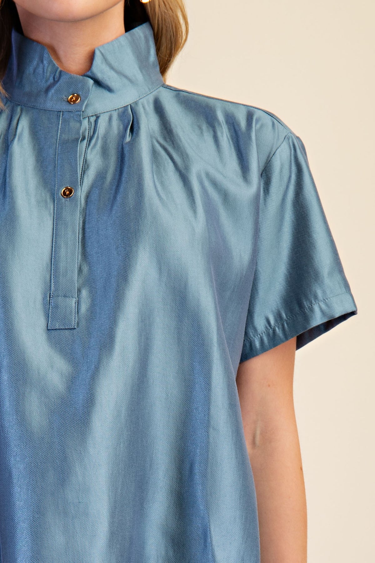 The Prisley Placket Top