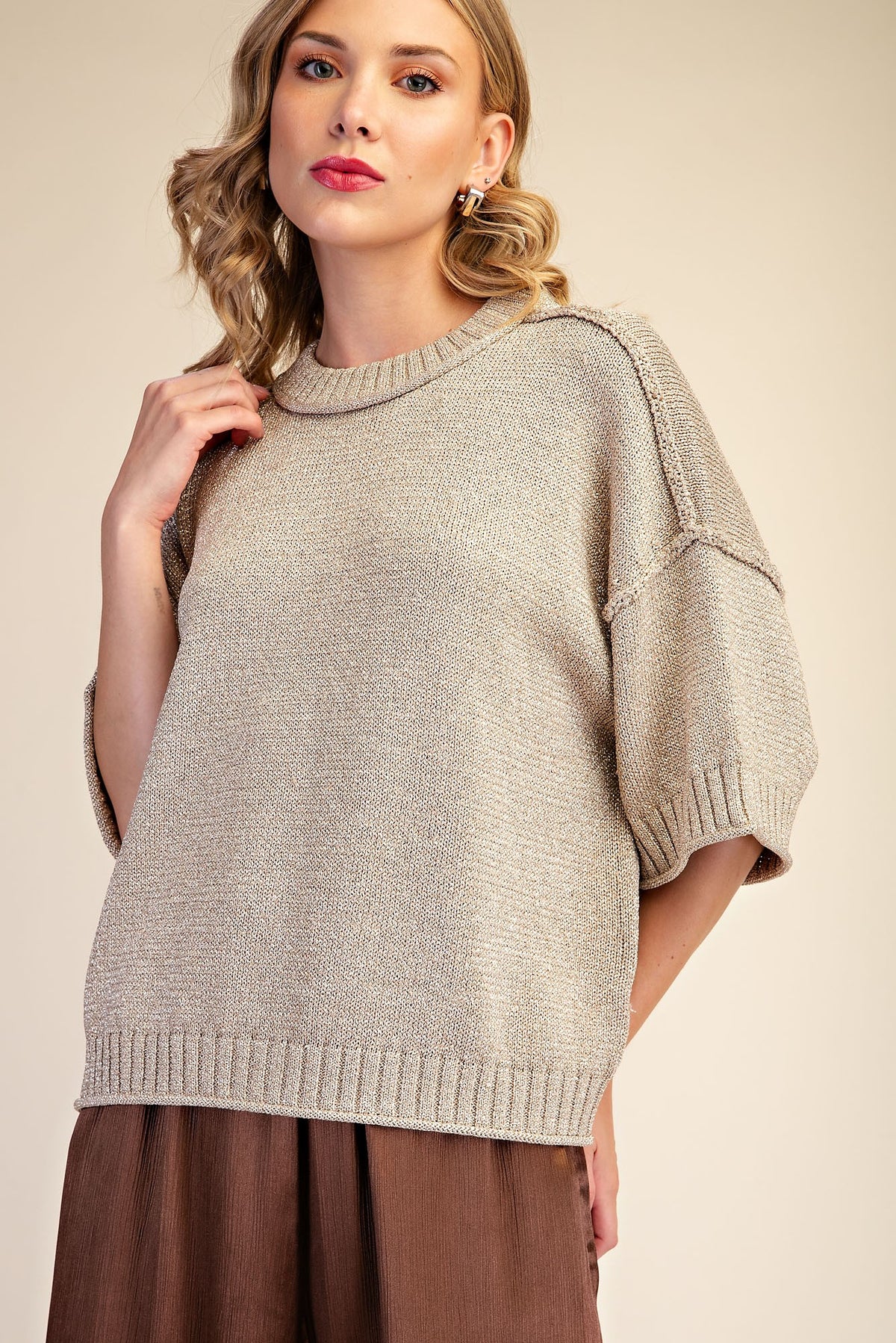 The Lennie Lurex Sweater