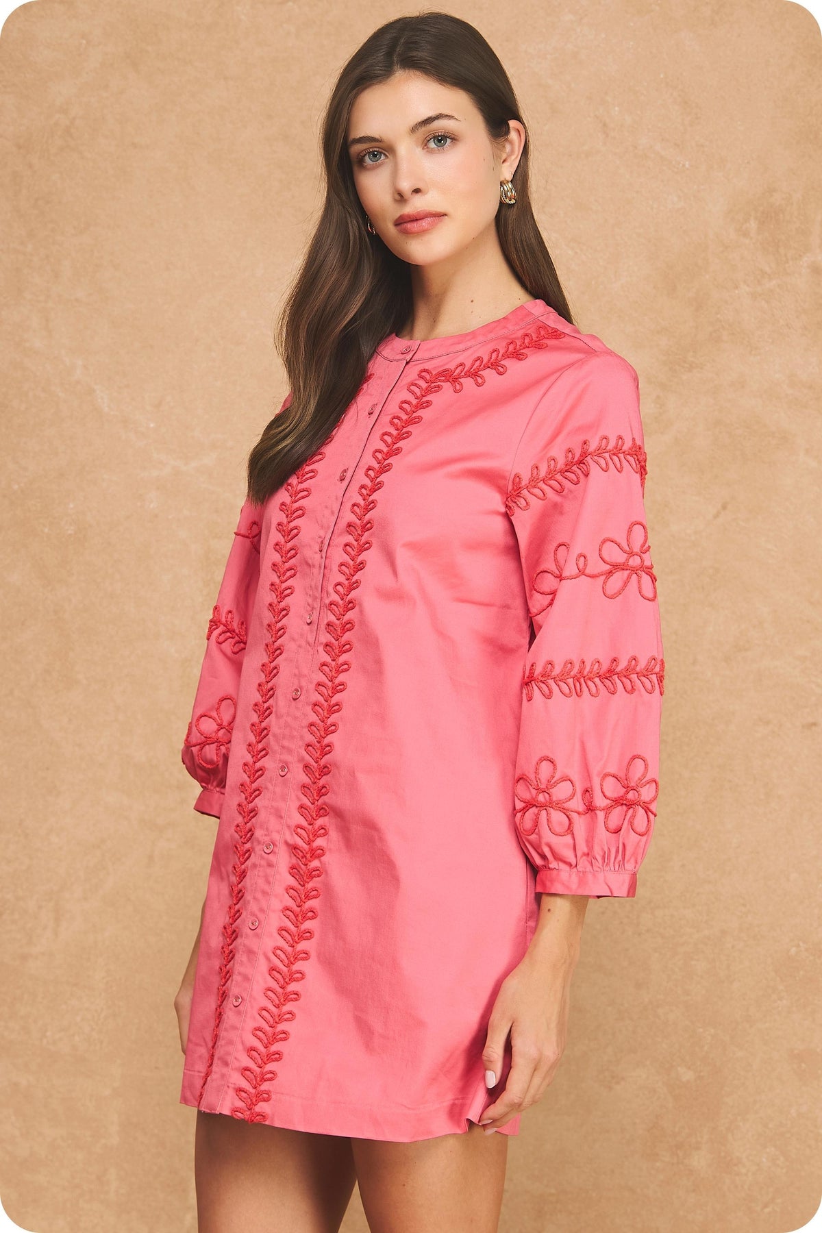The Emma Lou Embroidered Dress