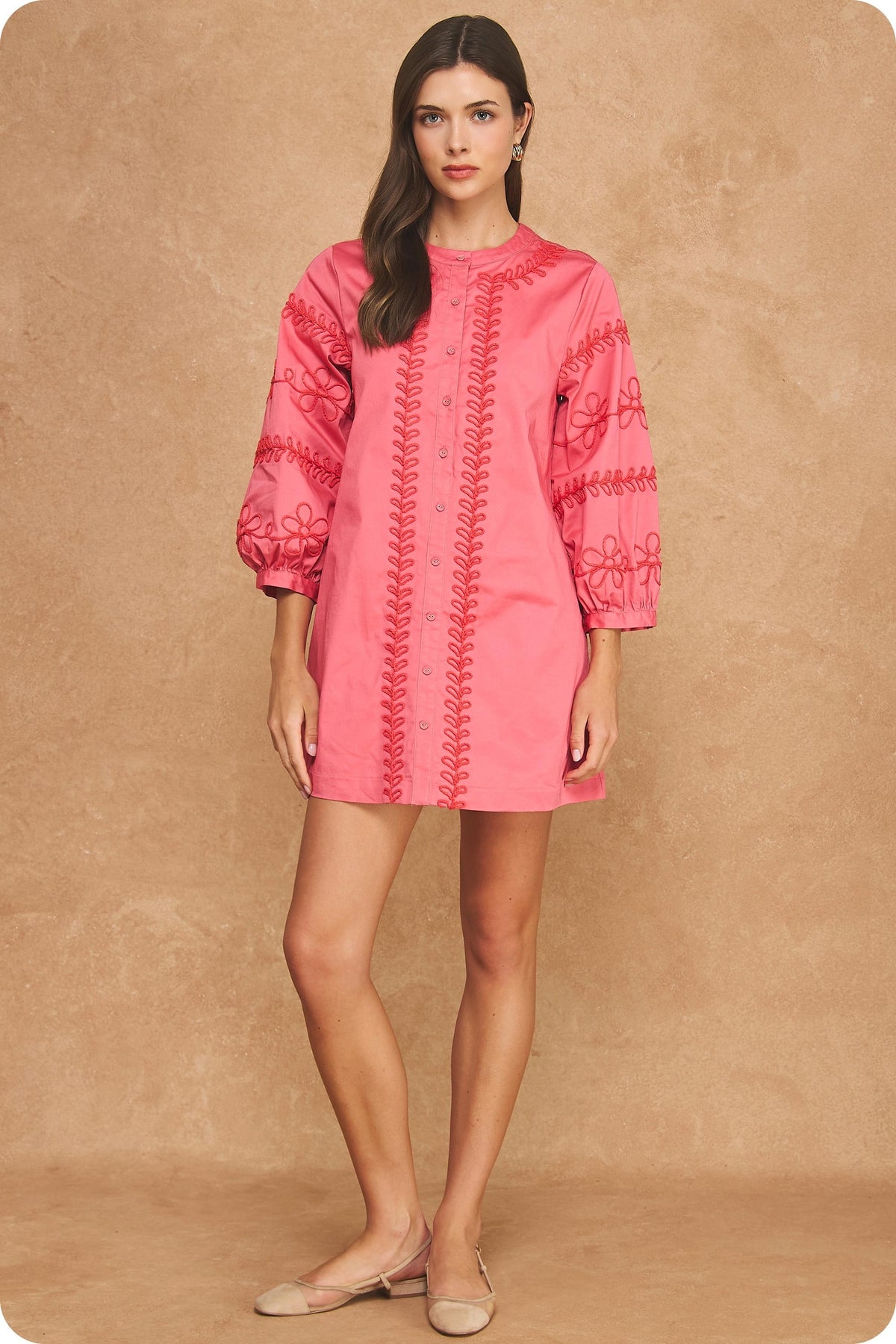 The Emma Lou Embroidered Dress