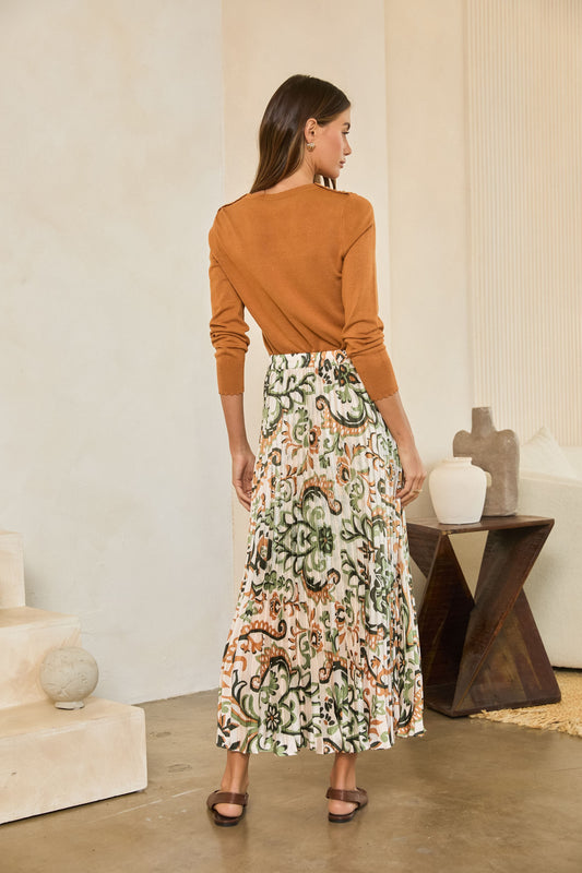 The Palli Pleated Skirt
