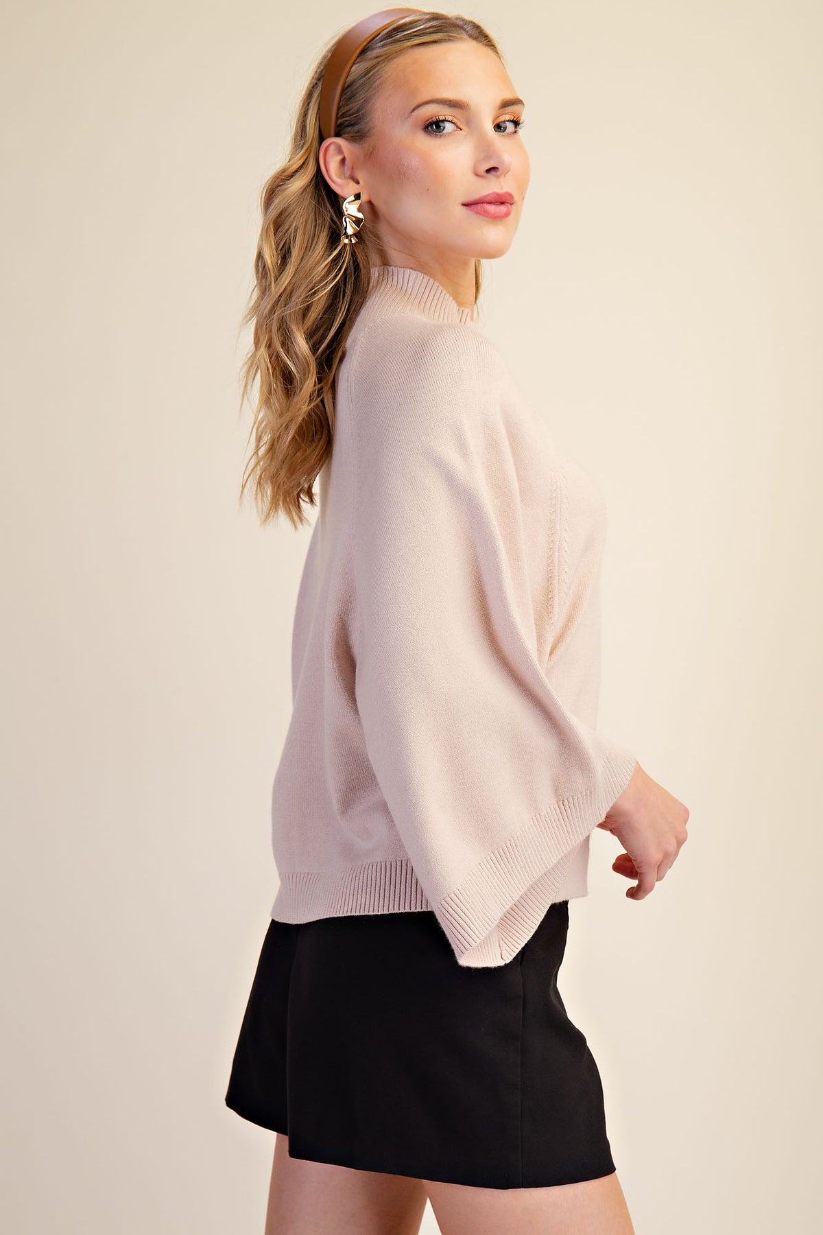 The Mallory Mock Sweater