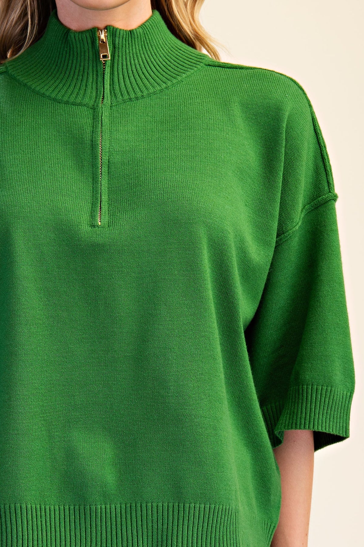 The Zayne Zip Sweater