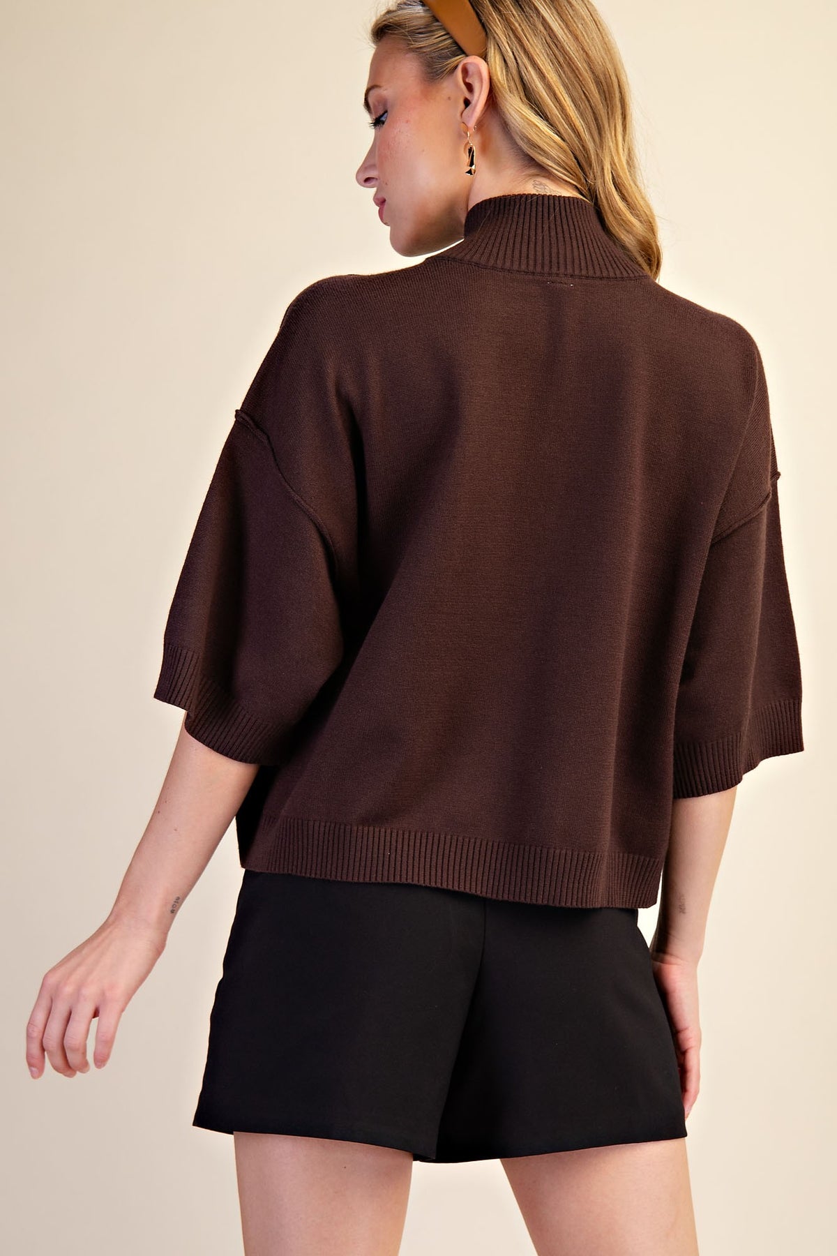 The Zayne Zip Sweater