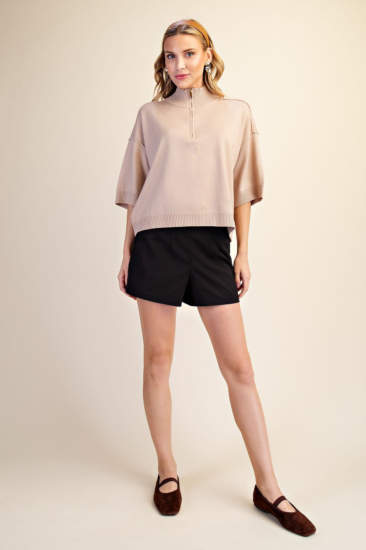 The Zayne Zip Sweater