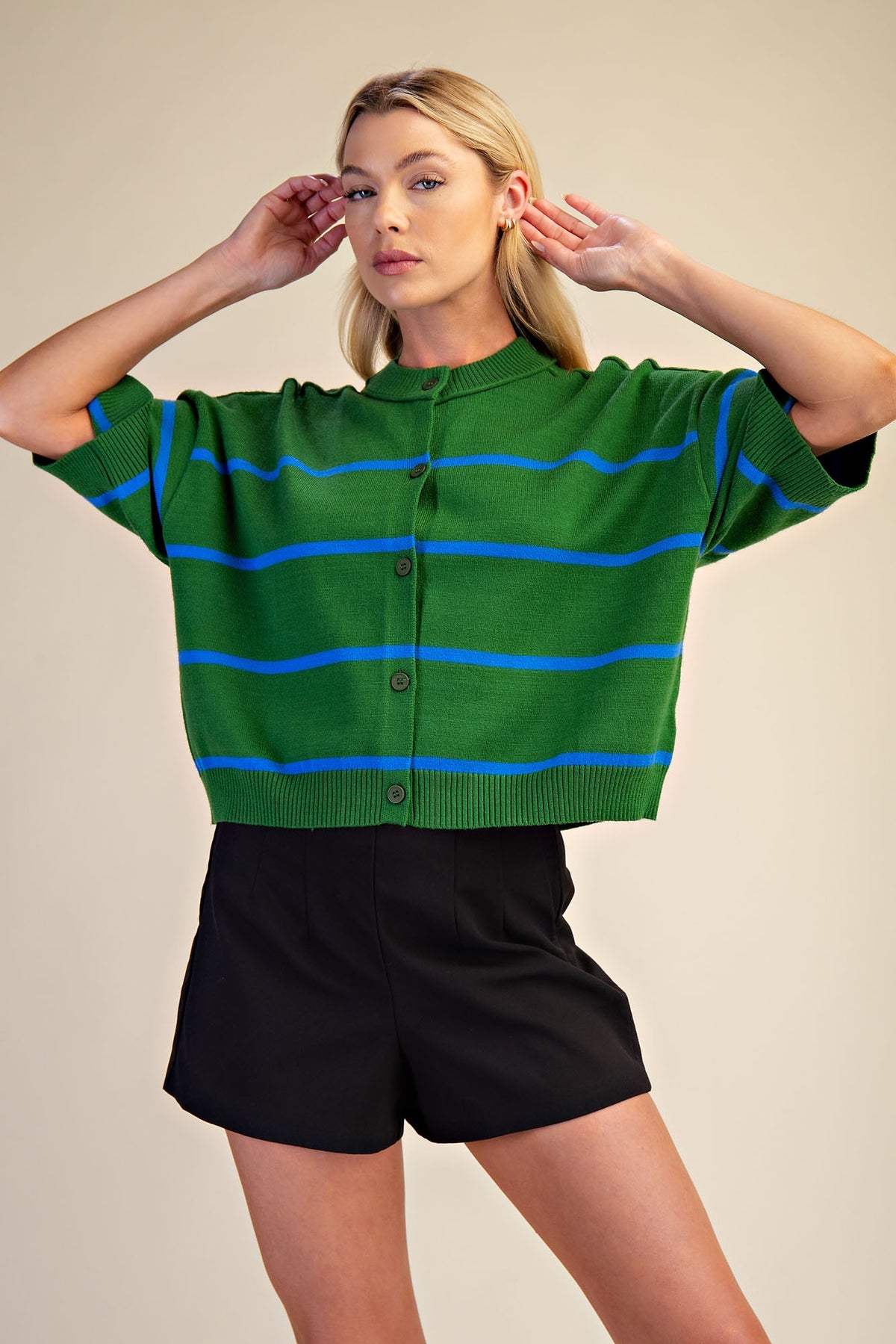 The Stanley Striped Cardigan