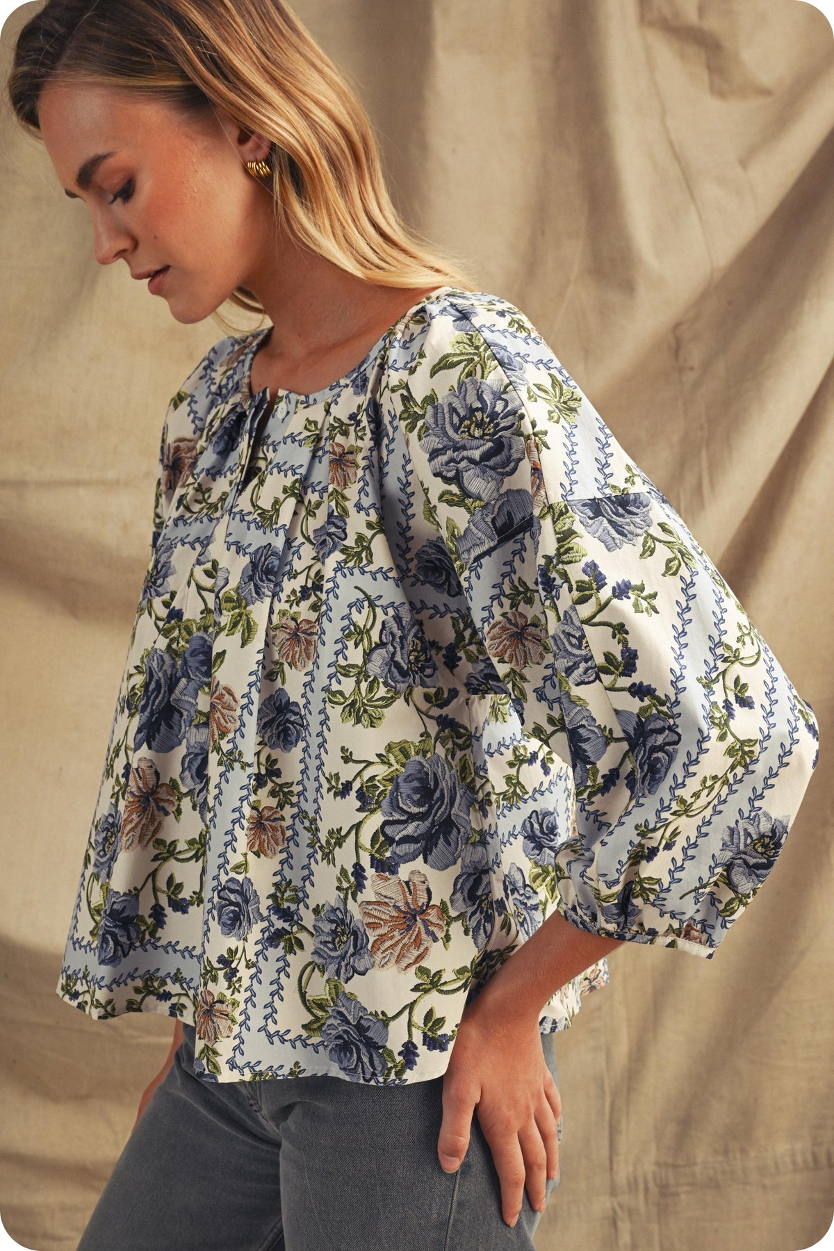 The Trina Tapestry Top