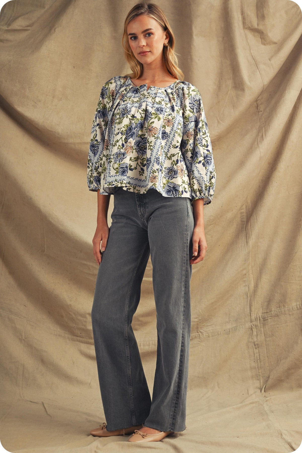 The Trina Tapestry Top