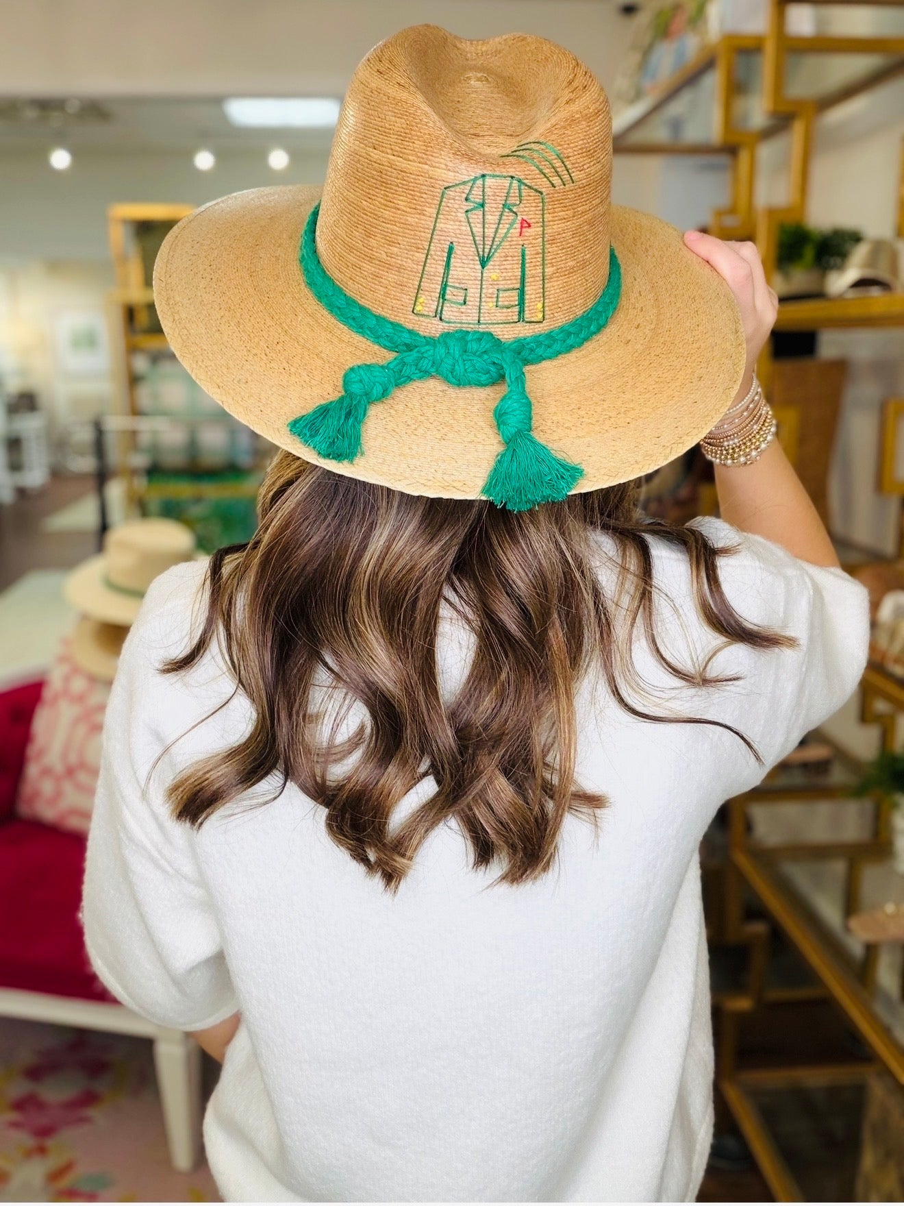 TT/ Natural Palm Hat-Par tee Jacket