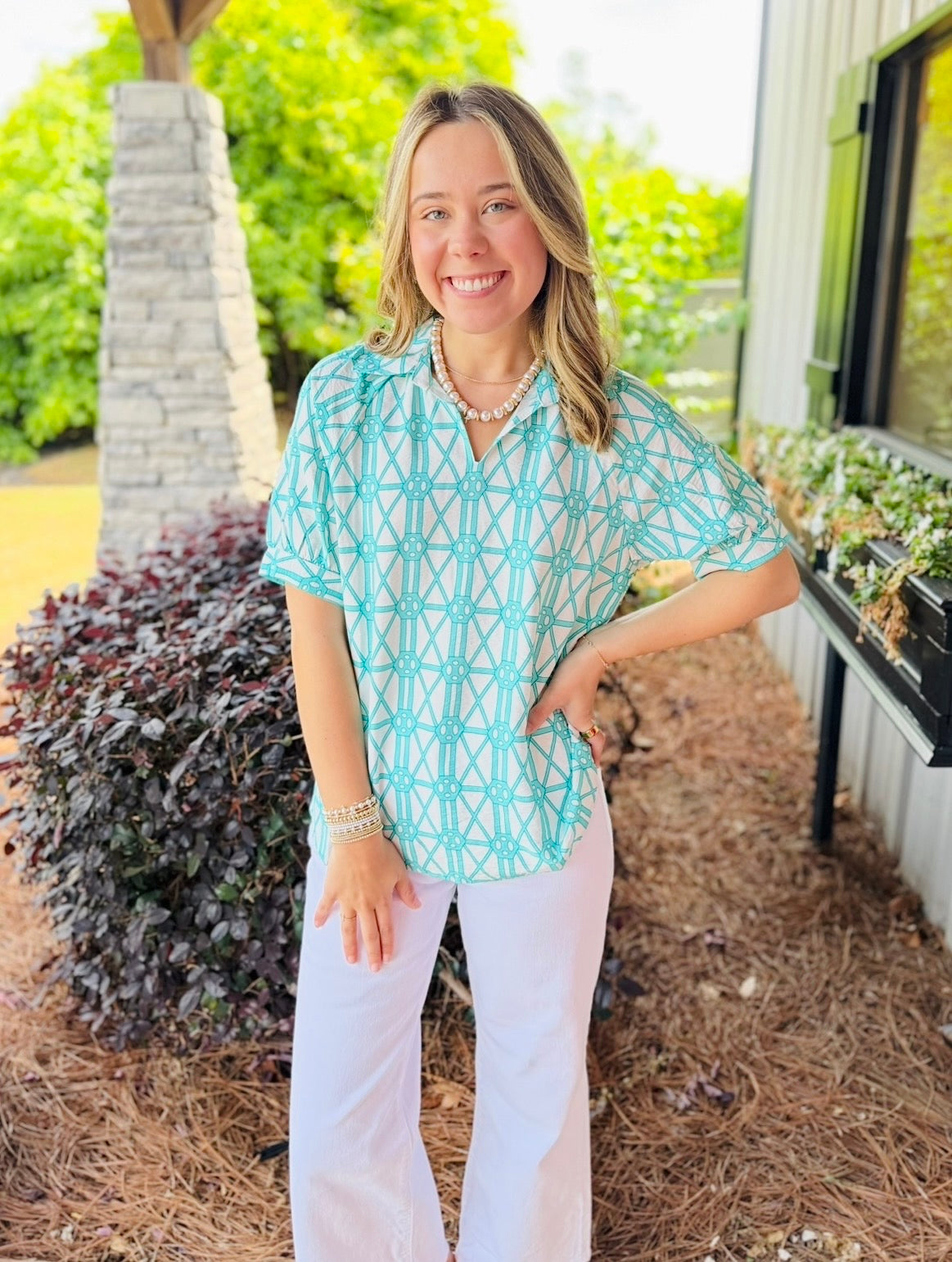 Boho Chic/ The Bay Bamboo Blouse