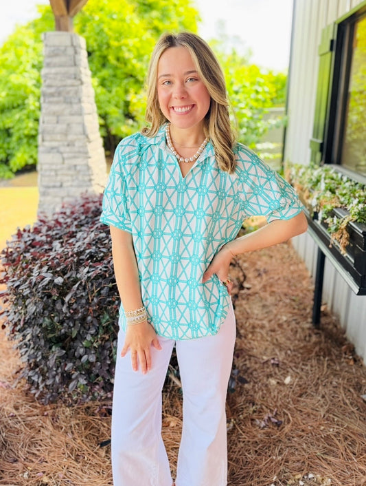 Boho Chic/ The Bay Bamboo Blouse
