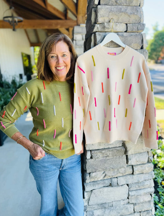 The Stevie Stitched Sweater