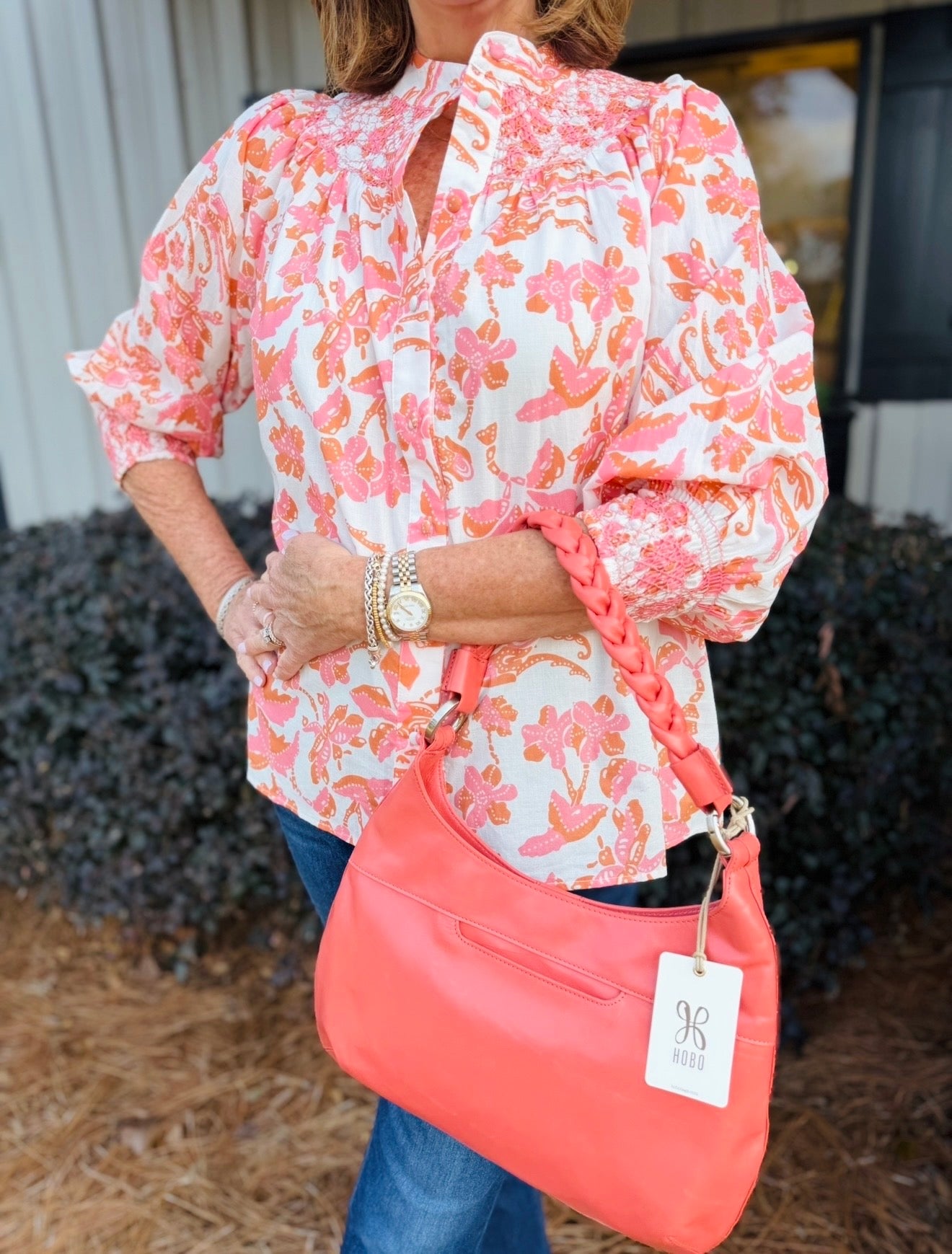CK Bradley/ Freya Top/ Lingren Desert Rose / FINAL SALE